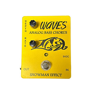 Used SNOWMAN EFFECT WAVES Effect Pedal