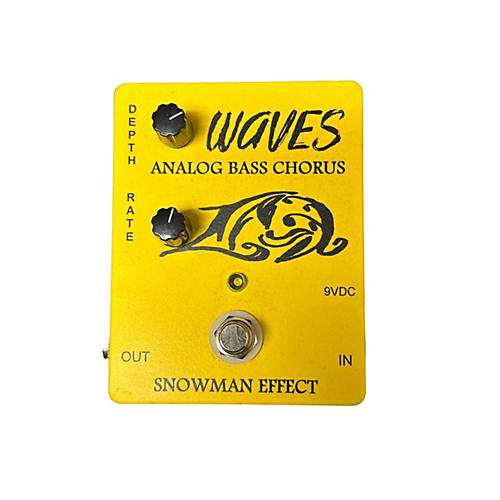 Used SNOWMAN EFFECT WAVES Effect Pedal