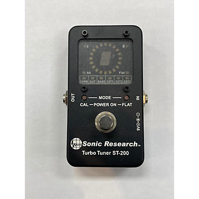 Used SONIC RESEARCH TURBO TUNER ST200 Tuner Pedal