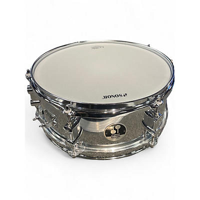 Used SONOR 12.5in Martini snare Silver Drum