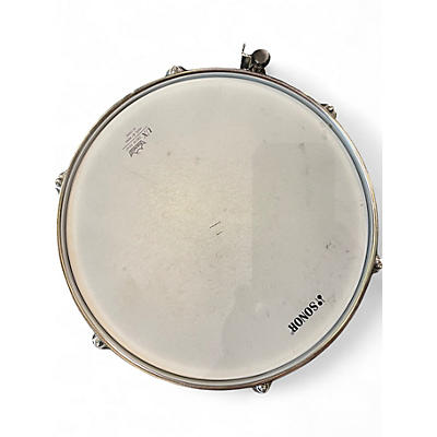 Used SONOR 12in MARTINI STEEL SNARE 12 BY 5.5 INCH STEEL Drum