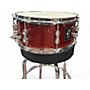 Used SONOR 13in AQX SNARE RED SPARKLE Drum RED SPARKLE 31