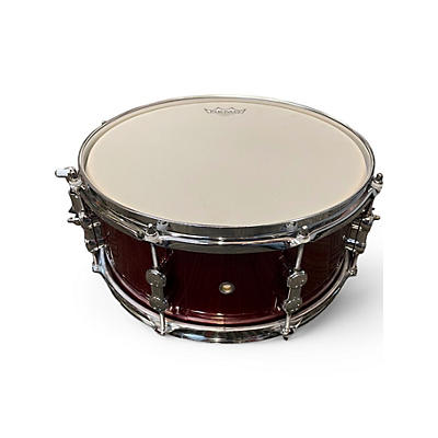 Used SONOR 13in AQX red Moon Sparkle Drum