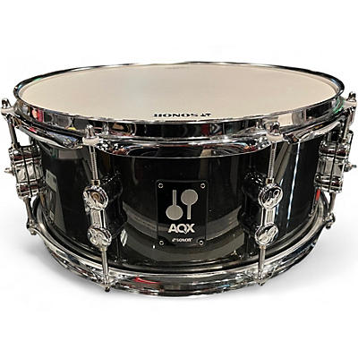 Used SONOR 13in aqx black sparkle Drum