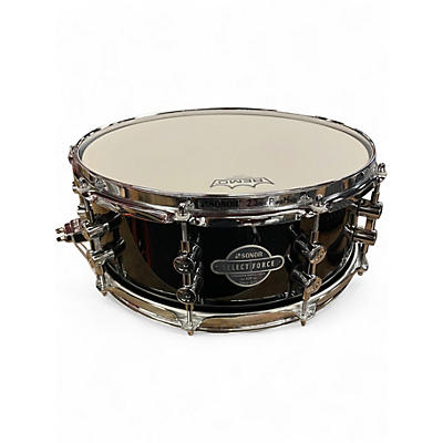 Used SONOR 14X5 Select Force Studio Snare Piano Black Drum