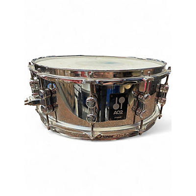 Used SONOR 14X5.5 AQ2 Steel Snare Steel Drum