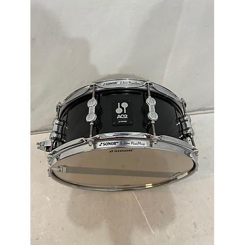 Sonor Used SONOR 14X6 AQ2 Drum Trans Black 212