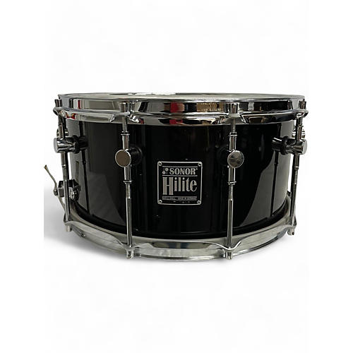 Used SONOR 14X7 Hilite Drum Piano Black Piano Black 214