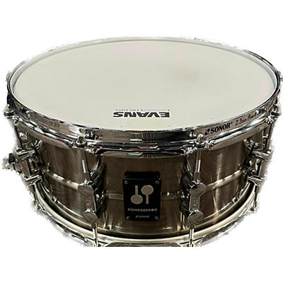 Sonor Used SONOR 14X7 Kompressor Drum ALUMINUM