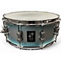 Used SONOR 14in AQ2 with Zikit Pro System Aqua Silver Burst Drum Aqua Silver Burst 33