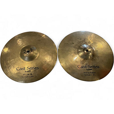 Used SONOR 14in Cast Series hihats Cymbal