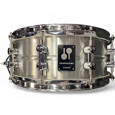 Used SONOR 14in KOMPRESSOR ALUMINUM 14X5.75 Aluminum Drum