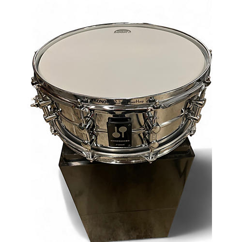 Sonor Used SONOR 14in Kompressor Chrome Drum Chrome 33