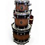 Used SONOR 3 Piece PROLITE WALNUT BROWN BURST Drum Kit WALNUT BROWN BURST