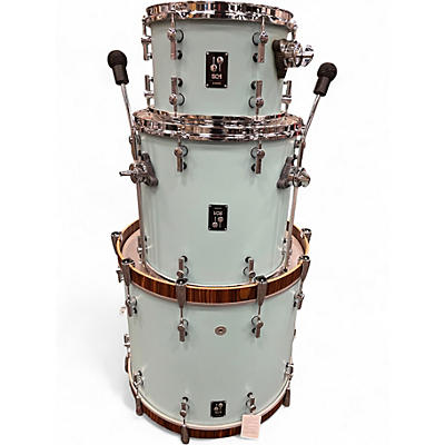 Used SONOR 3 Piece SQ1 Cruiser Blue Drum Kit