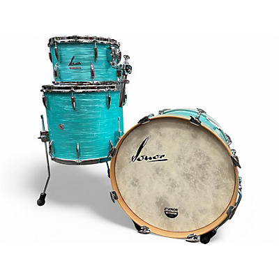 Used SONOR 3 Piece VINTAGE 3 PIECE KIT CALIFORNIA BLUE Drum Kit