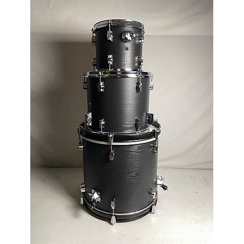 Sonor Used SONOR 3 piece Bop 3 Piece Satin Black Drum Kit Satin Black