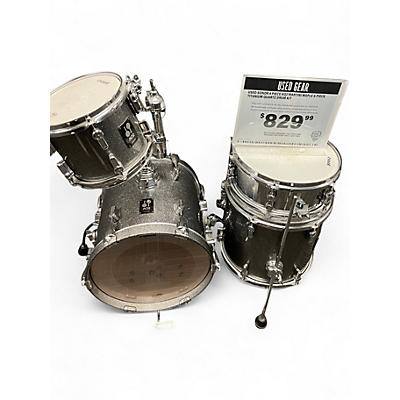 Used SONOR 4 Piece AQ2 Martini Maple 4-Piece TITANIUM QUARTZ Drum Kit