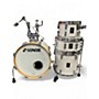 Used SONOR 4 Piece AQ2 SAFARI WHITE MARINE PEARL Drum Kit WHITE MARINE PEARL