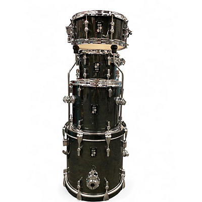 Used SONOR 4 Piece AQ2 Safari Maple Trans Black Drum Kit