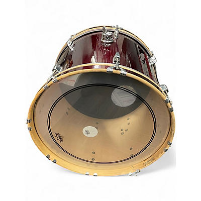 Used SONOR 4 Piece FORCE 1001 Wine Red Drum Kit