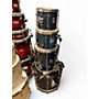 Used SONOR 4 Piece FORCE 2001 Blue Drum Kit Blue