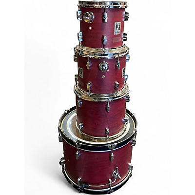 Used SONOR 4 Piece Force 2000 Red Drum Kit