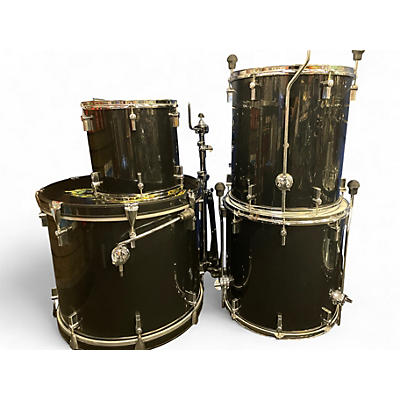 Used SONOR 4 Piece Phil Rudd 4 Piece Black Drum Kit