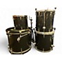 Used SONOR 4 Piece Phil Rudd 4 Piece Black Drum Kit Black