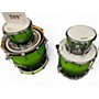 Used SONOR 4 Piece SELECT FORCE 4 PIECE GREEN Drum Kit GREEN