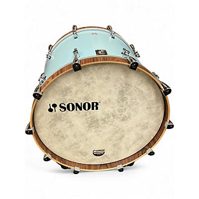 Used SONOR 4 Piece SQ1 4PC KIT Seafoam Green Drum Kit