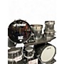 Used SONOR Used SONOR 4 Piece SQ2 Silver to Black Sparkle Fade Drum Kit Silver to Black Sparkle Fade