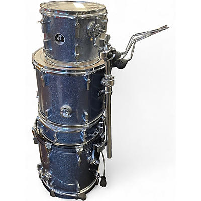 Used SONOR 4 Piece Safari AQ2 Galaxy Blue Drum Kit