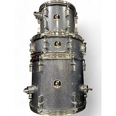 SONOR Used SONOR 4 Piece Safari sparkle grey Drum Kit