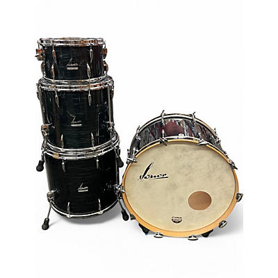 Used SONOR 4 Piece Vintage Series Black Slate Drum Kit