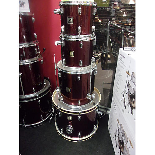 Sonor Used SONOR 4 piece FORCE Wine Red Drum Kit Wine Red