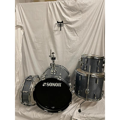 SONOR Used SONOR 4 piece Safari Titanium Drum Kit