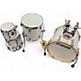 Used SONOR 5 Piece AQ2 White Pearloid Drum Kit White Pearloid