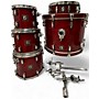 Used Sonor Used SONOR 5 Piece FORGE 3001 CHERRY RED Drum Kit CHERRY RED