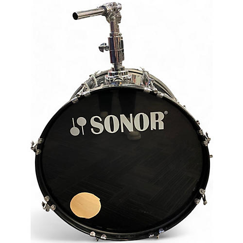 Used SONOR 5 Piece Force 2001 Ebony Drum Kit Ebony