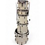 Used SONOR 5 Piece Force 3003 White Drum Kit White