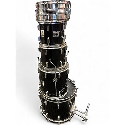 Used SONOR 5 Piece International Black Drum Kit