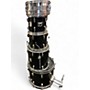Used SONOR 5 Piece International Black Drum Kit Black