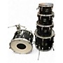 Used SONOR 5 Piece PHONIC SHELL PACK Black Drum Kit Black