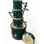 Used SONOR 5 Piece Sonic Plus Teal Drum Kit Teal