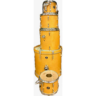 SONOR Used SONOR 5 piece Force 2000 Yellow Drum Kit