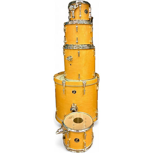 Sonor Used SONOR 5 piece Force 2000 Yellow Drum Kit Yellow