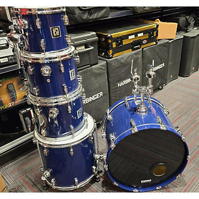 Used SONOR 5 piece Force 3001 Blue Drum Kit