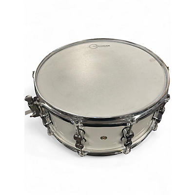 Used SONOR 5.5X14 AQ1 SNARE White Drum