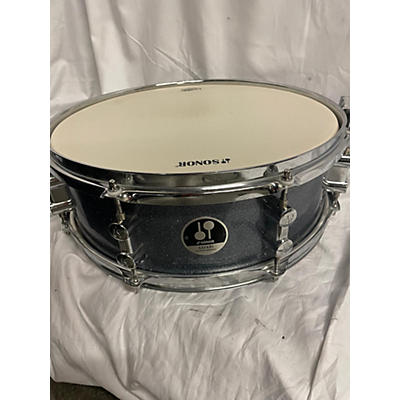 Sonor Used SONOR 5.5X14 Safari Snare Drum Silver Sparkle